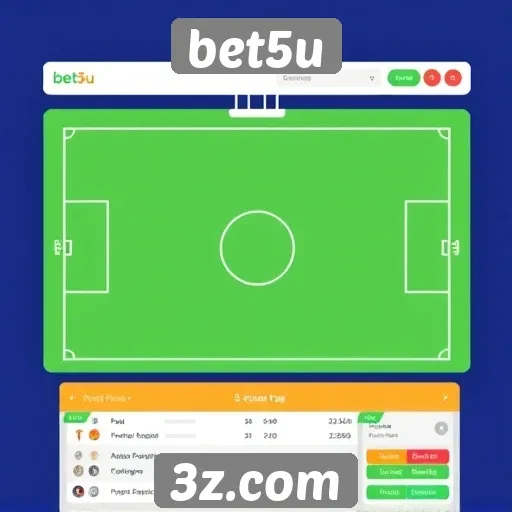 Interface do usuário do bet5u é intuitiva e responsiva